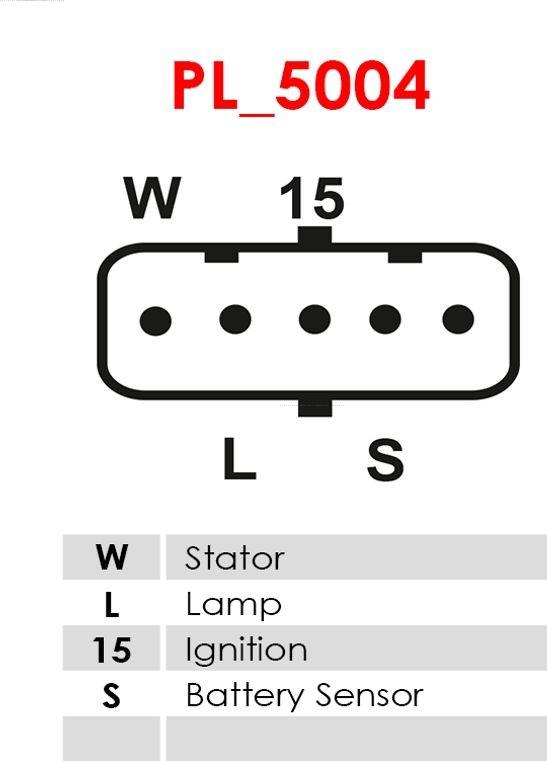 AS-PL A5368(MITSUBISHI) - Laturi inparts.fi