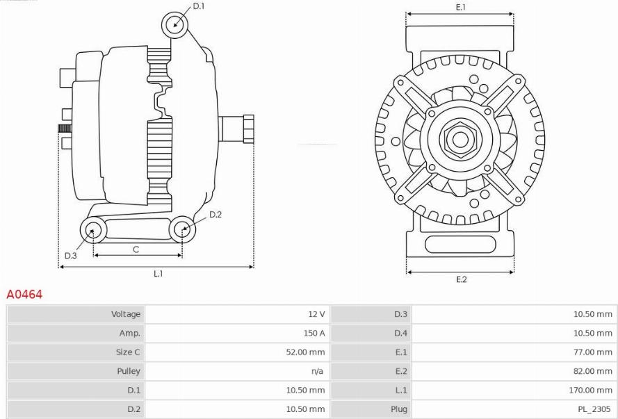 AS-PL A0464 - Laturi inparts.fi