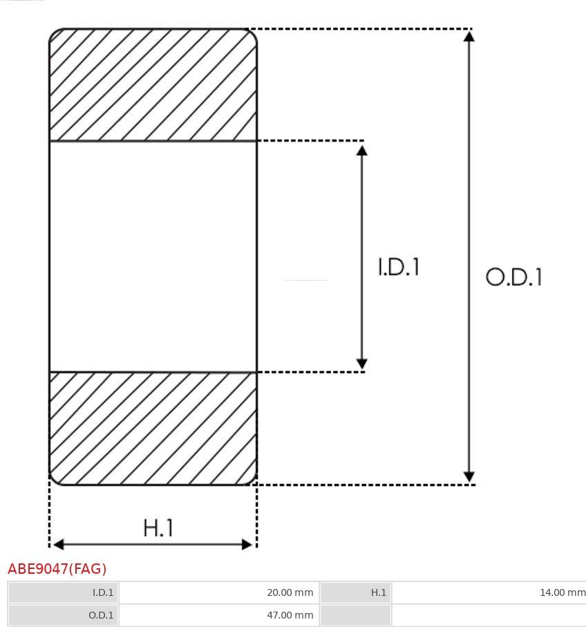 AS-PL ABE9047(FAG) - Laakeri inparts.fi