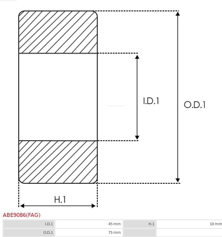 AS-PL ABE9086(FAG) - Laakeri inparts.fi