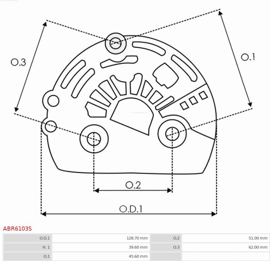 AS-PL ABR6103S - Suojavaippa, laturi inparts.fi