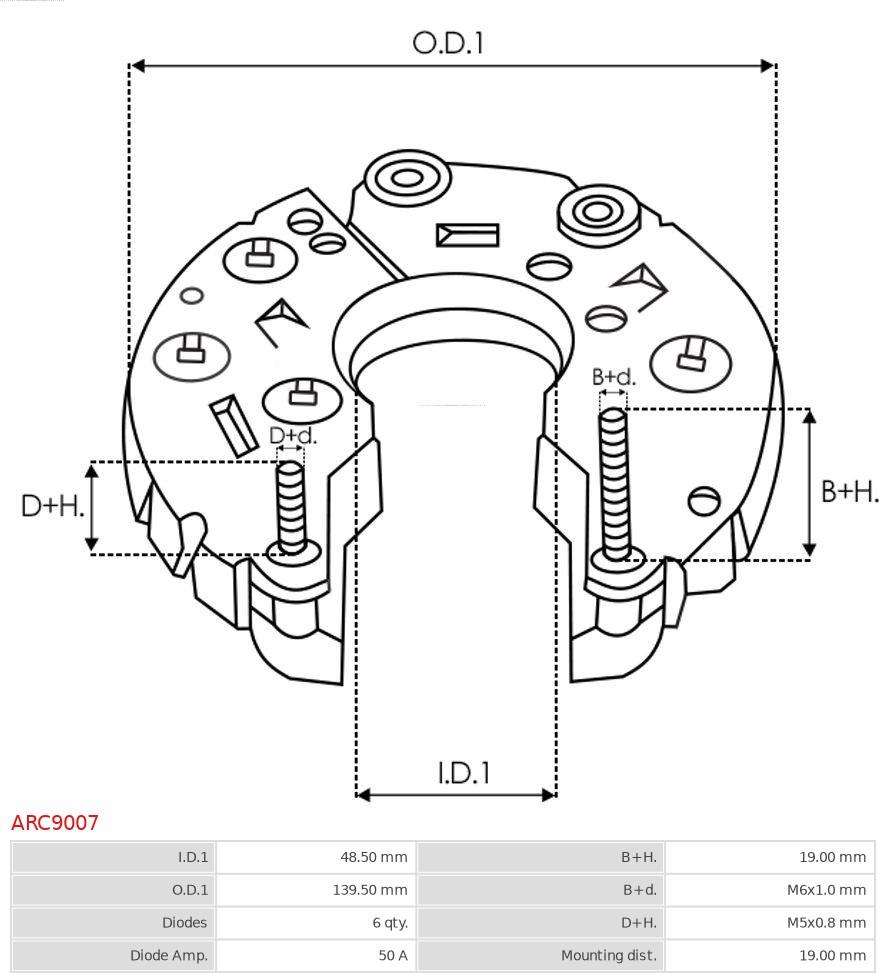 AS-PL ARC9007 - Tasasuuntain, generaattori inparts.fi