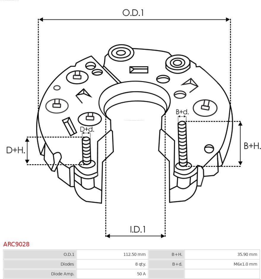 AS-PL ARC9028 - Tasasuuntain, generaattori inparts.fi