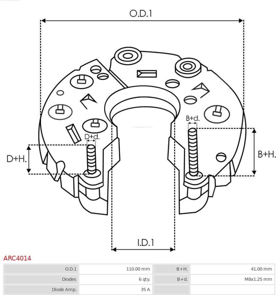 AS-PL ARC4014 - Tasasuuntain, generaattori inparts.fi