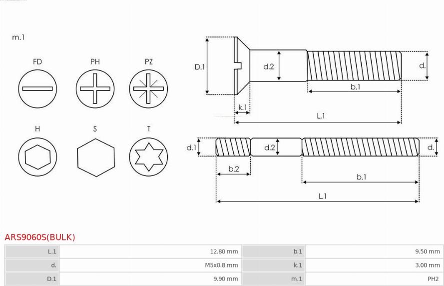 AS-PL ARS9060S(BULK) - Korjaussarja, laturi inparts.fi