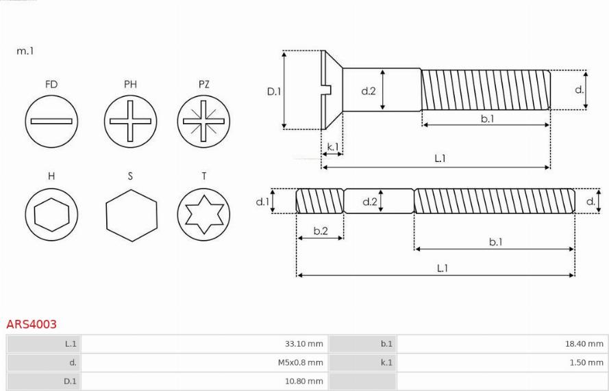 AS-PL ARS4003 - Korjaussarja, laturi inparts.fi