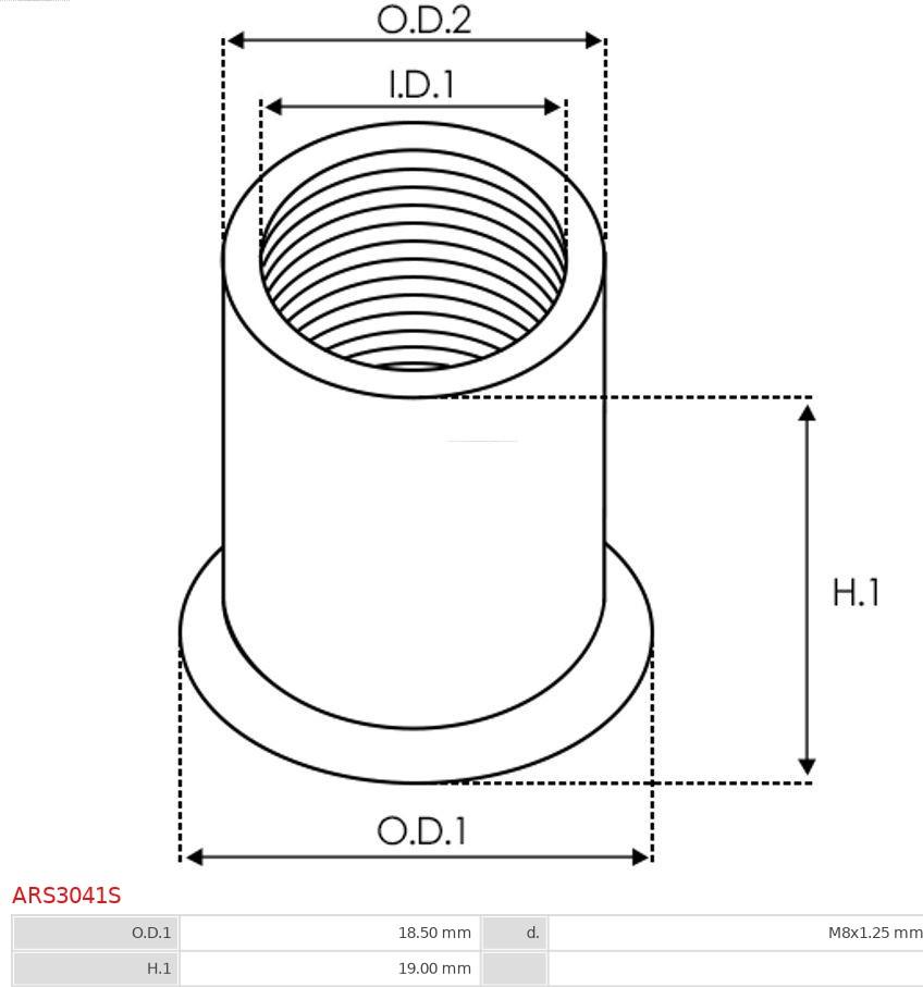 AS-PL ARS3041S - Korjaussarja, laturi inparts.fi