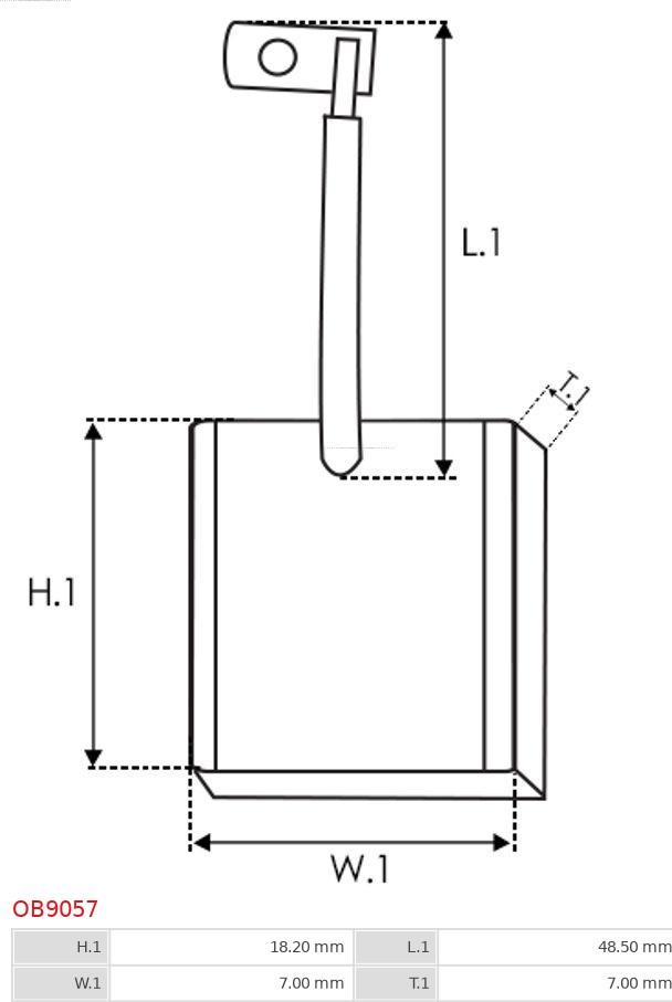 AS-PL OB9057 - Laturin hiilet inparts.fi