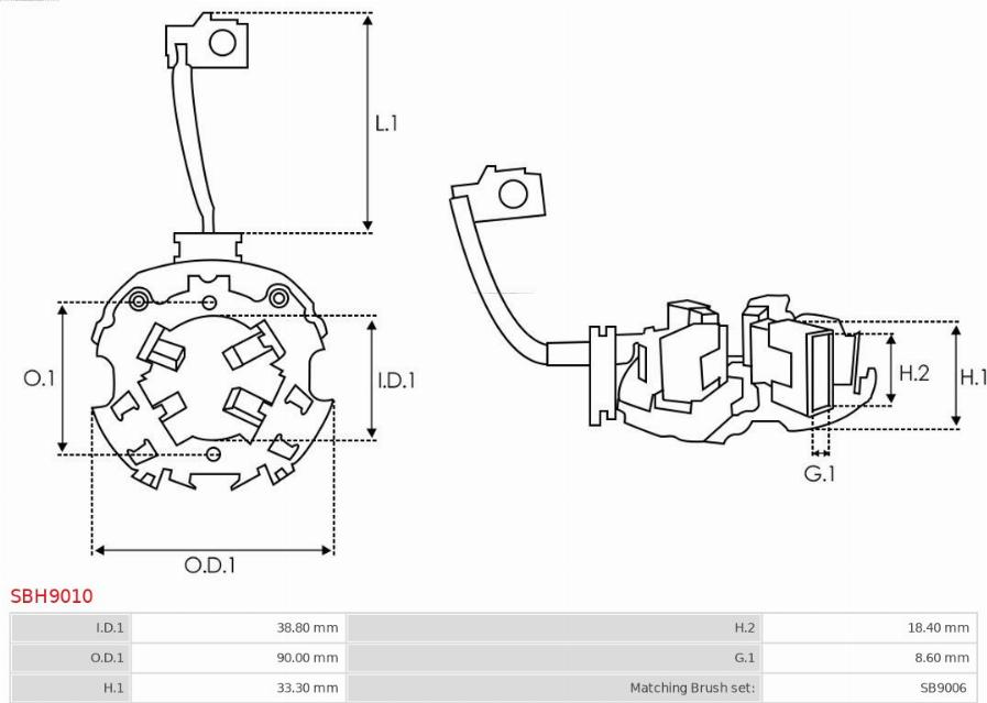 AS-PL SBH9010 - Hiilipidike inparts.fi