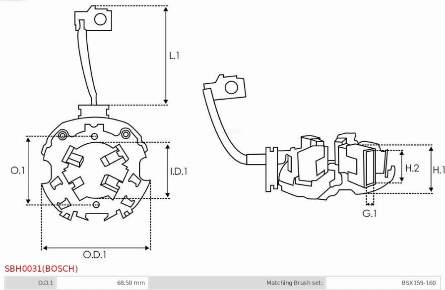 AS-PL SBH0031(BOSCH) - Hiilipidike inparts.fi