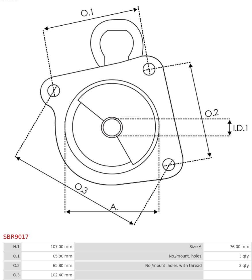 AS-PL SBR9017 - Rikastinkansi, kaasutin inparts.fi