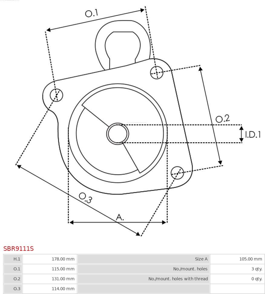 AS-PL SBR9111S - Rikastinkansi, kaasutin inparts.fi