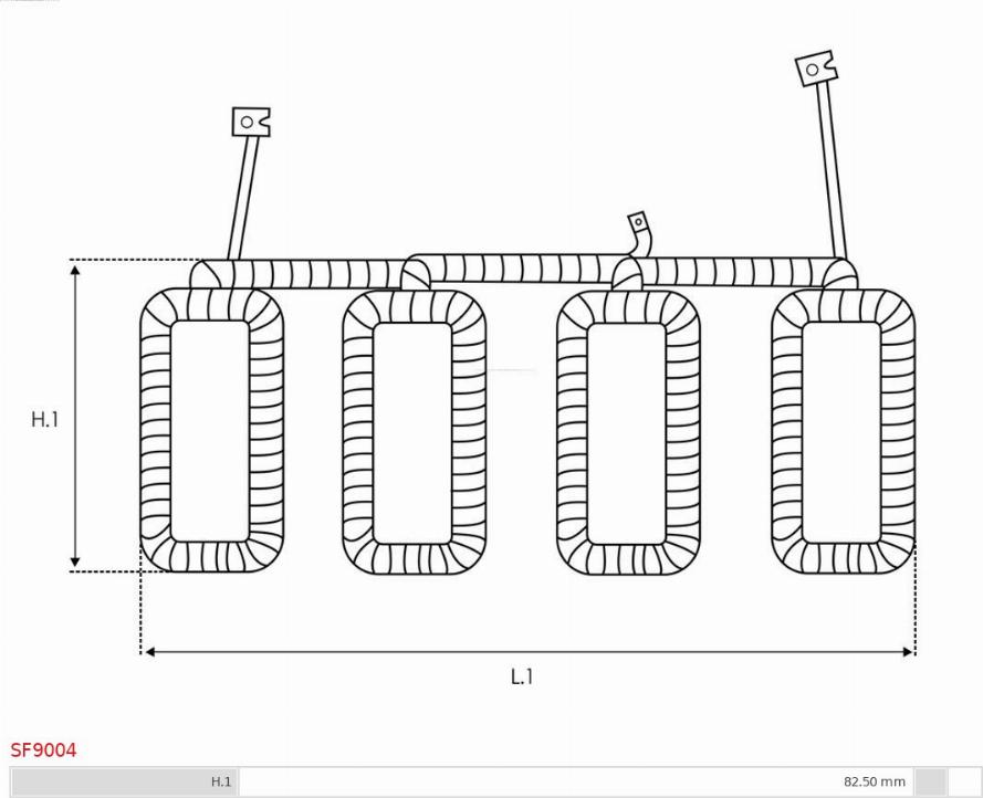 AS-PL SF9004 - Kenttäkäämi, käynnistinmoott. inparts.fi