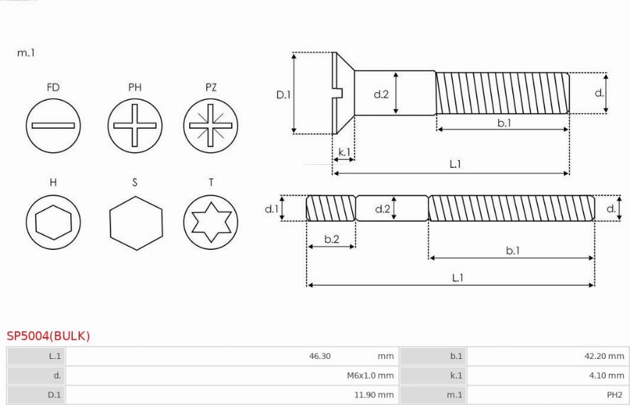 AS-PL SP5004(BULK) - Korjaussarja, laturi inparts.fi