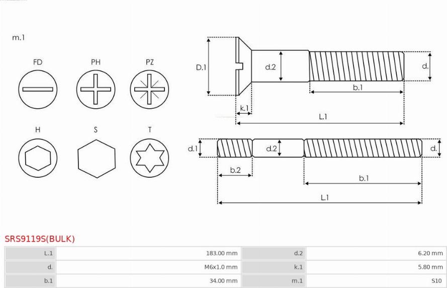 AS-PL SRS9119S(BULK) - Korjaussarja, laturi inparts.fi