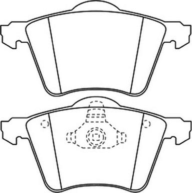 Magneti Marelli BP1212 - Jarrupala, levyjarru inparts.fi