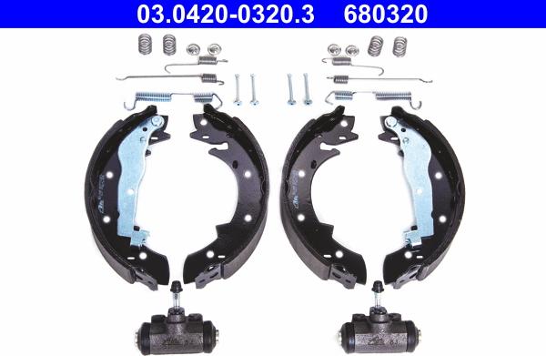 ATE 03.0420-0320.3 - Jarrukenkäsarja inparts.fi