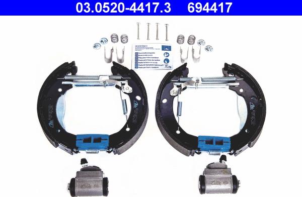 ATE 03.0520-4417.3 - Jarrukenkäsarja inparts.fi