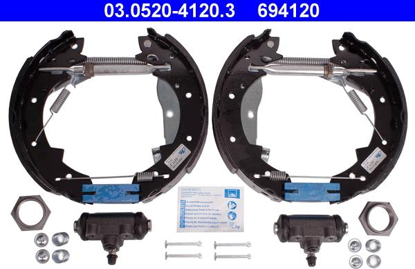 ATE 03.0520-4120.3 - Jarrukenkäsarja inparts.fi