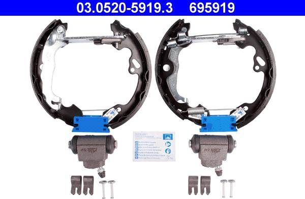 ATE 03.0520-5919.3 - Jarrukenkäsarja inparts.fi