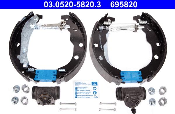 ATE 03.0520-5820.3 - Jarrukenkäsarja inparts.fi