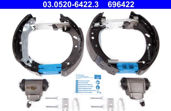 ATE 03.0520-6422.3 - Jarrukenkäsarja inparts.fi