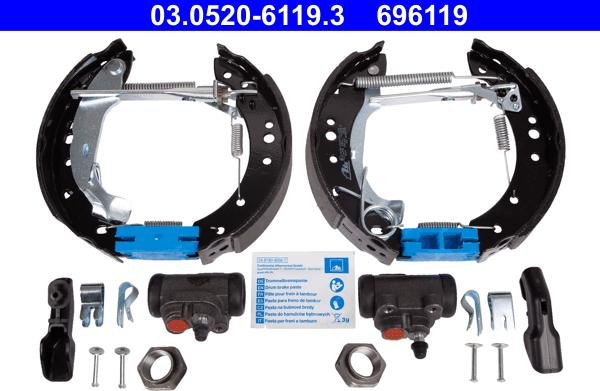 ATE 03.0520-6119.3 - Jarrukenkäsarja inparts.fi