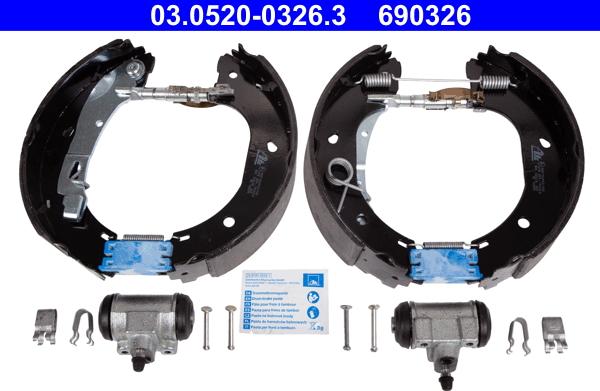 ATE 03.0520-0326.3 - Jarrukenkäsarja inparts.fi