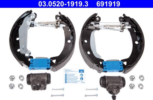 ATE 03.0520-1919.3 - Jarrukenkäsarja inparts.fi