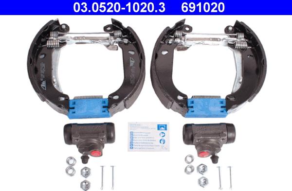 ATE 03.0520-1020.3 - Jarrukenkäsarja inparts.fi