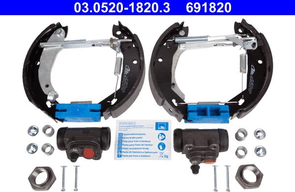 ATE 03.0520-1820.3 - Jarrukenkäsarja inparts.fi