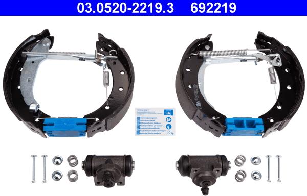 ATE 03.0520-2219.3 - Jarrukenkäsarja inparts.fi
