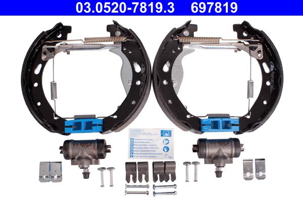 ATE 03.0520-7819.3 - Jarrukenkäsarja inparts.fi