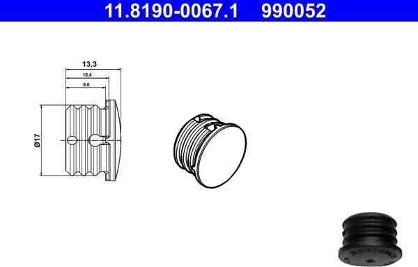 ATE 11.8190-0067.1 - Tulppa inparts.fi