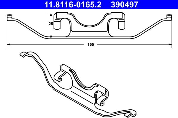 ATE 11.8116-0165.2 - Jousi, jarrusatula inparts.fi