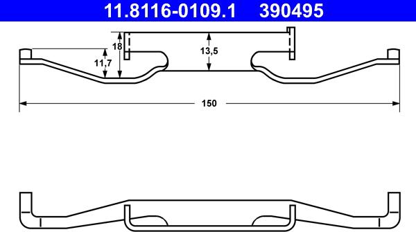 ATE 11.8116-0109.1 - Jousi, jarrusatula inparts.fi