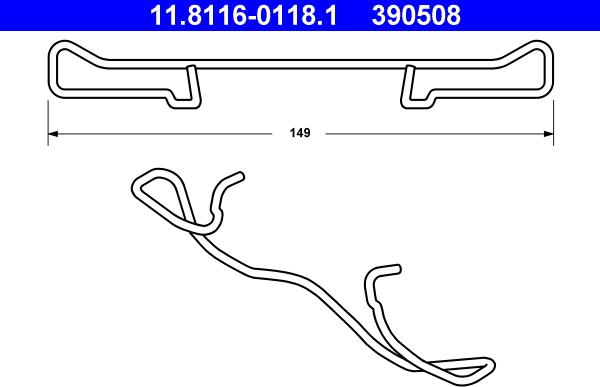 ATE 11.8116-0118.1 - Jousi, jarrusatula inparts.fi