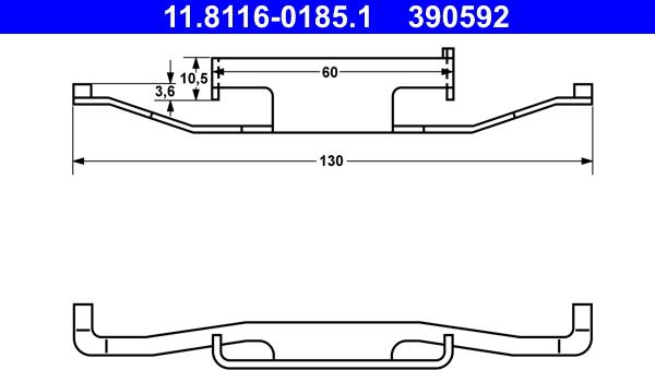 ATE 11.8116-0185.1 - Jousi, jarrusatula inparts.fi