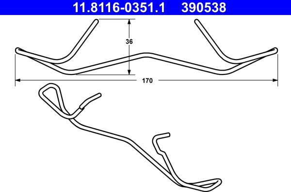 ATE 11.8116-0351.1 - Jousi, jarrusatula inparts.fi