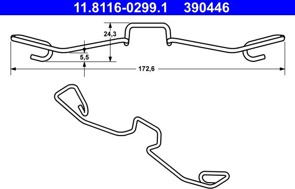 ATE 11.8116-0299.1 - Jousi, jarrusatula inparts.fi