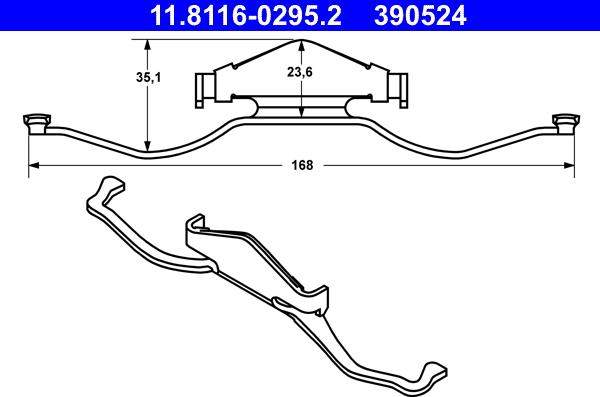 ATE 11.8116-0295.2 - Jousi, jarrusatula inparts.fi