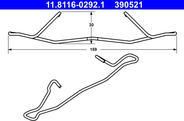 ATE 11.8116-0292.1 - Jousi, jarrusatula inparts.fi