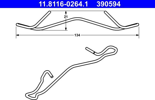 ATE 11.8116-0264.1 - Jousi, jarrusatula inparts.fi