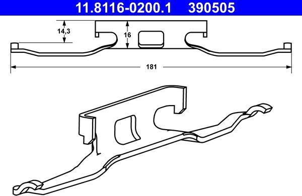 ATE 11.8116-0200.1 - Jousi, jarrusatula inparts.fi