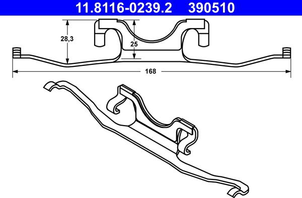 ATE 11.8116-0239.2 - Jousi, jarrusatula inparts.fi