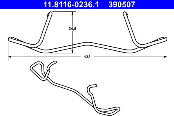 ATE 11.8116-0236.1 - Jousi, jarrusatula inparts.fi