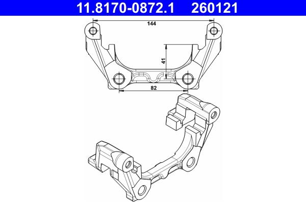 ATE 11.8170-0872.1 - Pidike, jarrusatula inparts.fi