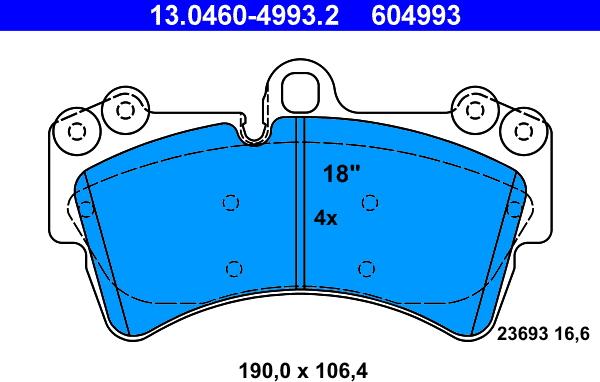 ATE 13.0460-4993.2 - Jarrupala, levyjarru inparts.fi