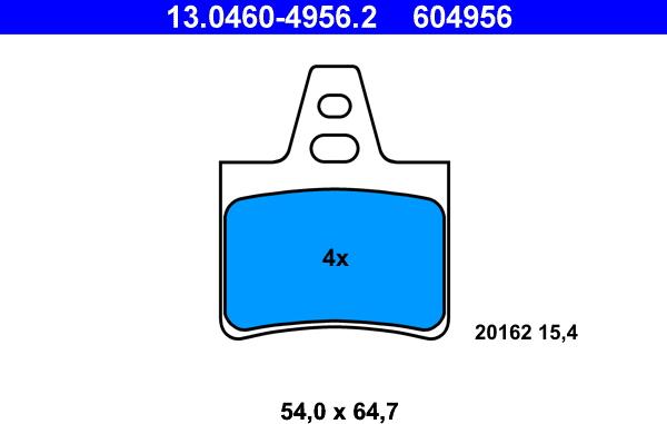 ATE 13.0460-4956.2 - Jarrupala, levyjarru inparts.fi