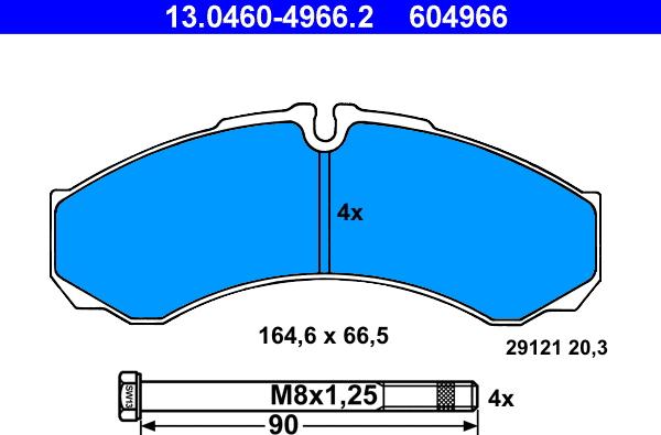 ATE 13.0460-4966.2 - Jarrupala, levyjarru inparts.fi